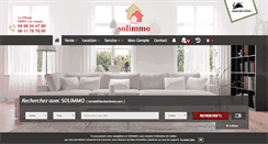 Desktop Screenshot of immobilierstambroix.com